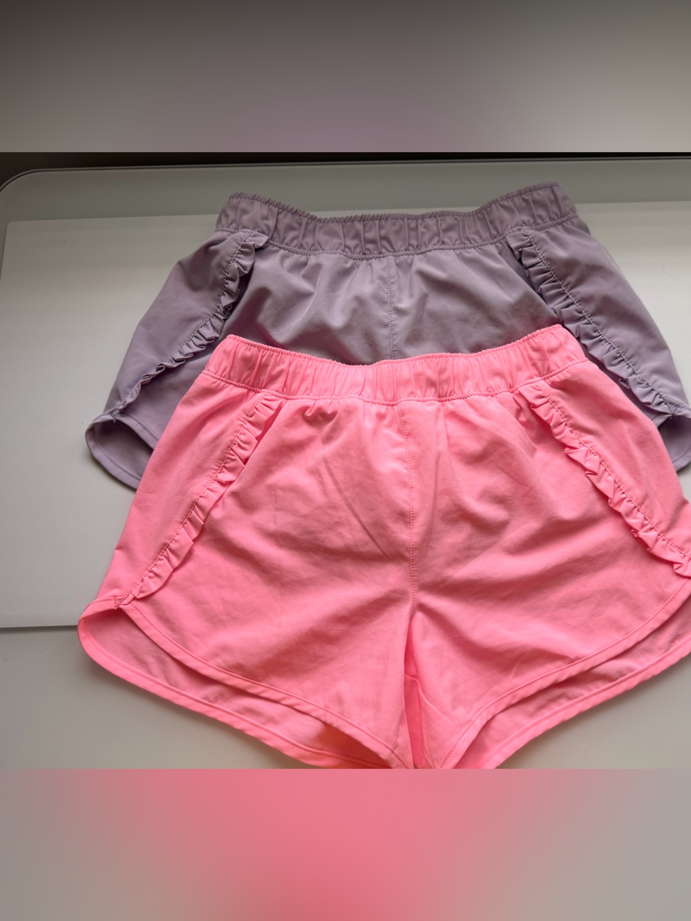 Yogalicious girls athletic shorts size M(10)
